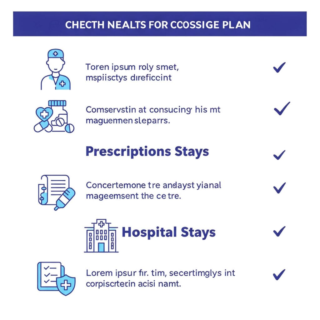 Health plan needs checklist.