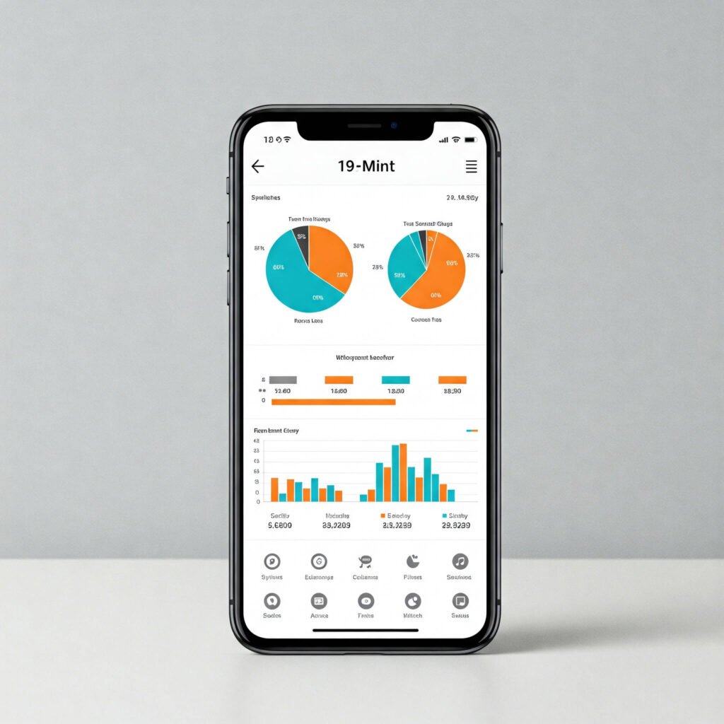 Mint Budget App Dashboard
