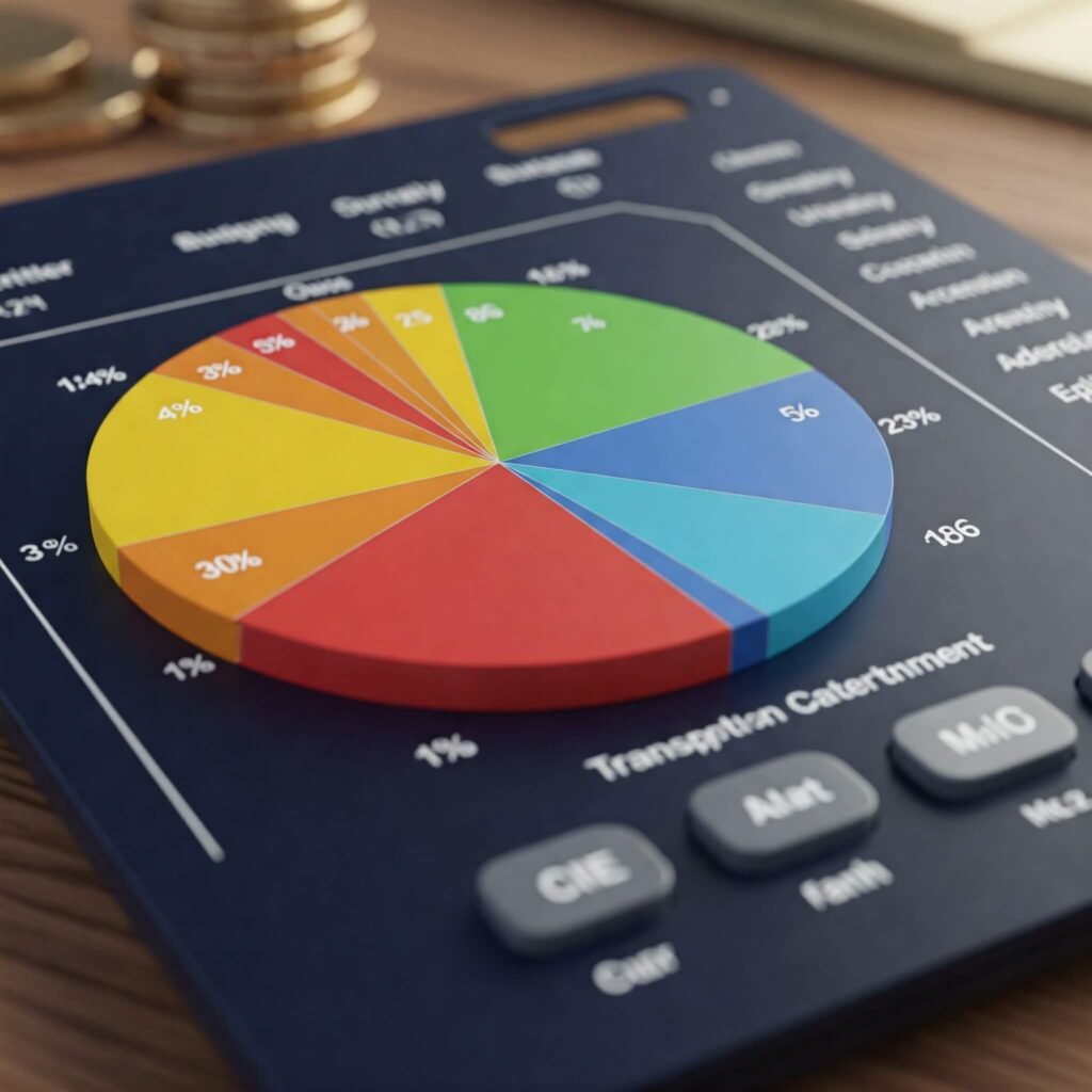 Budgeting Pie Charts