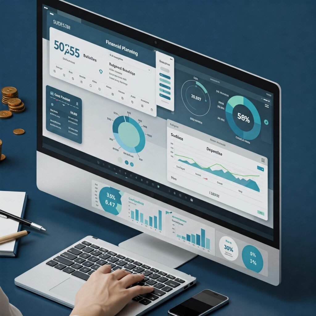 "Financial planning budgeting dashboard"