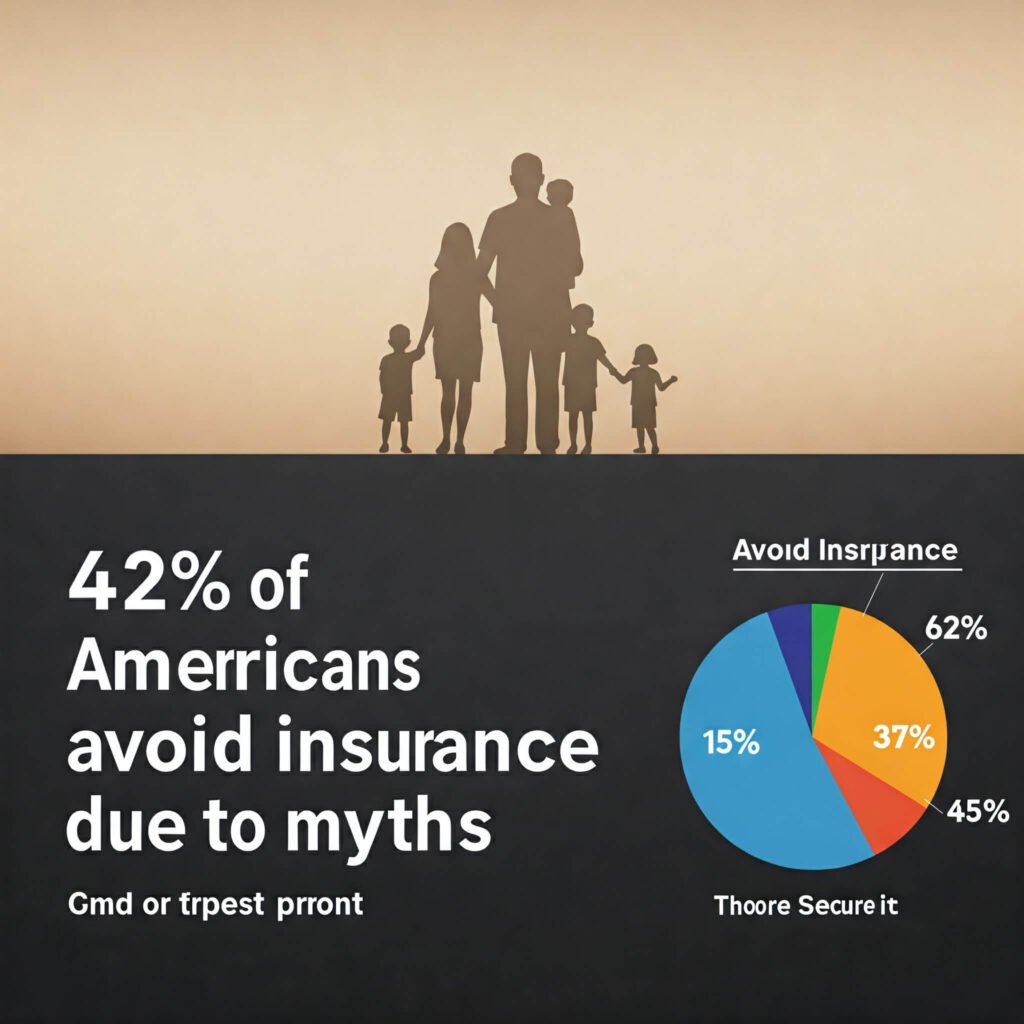 Life insurance myths impact 42% of Americans.