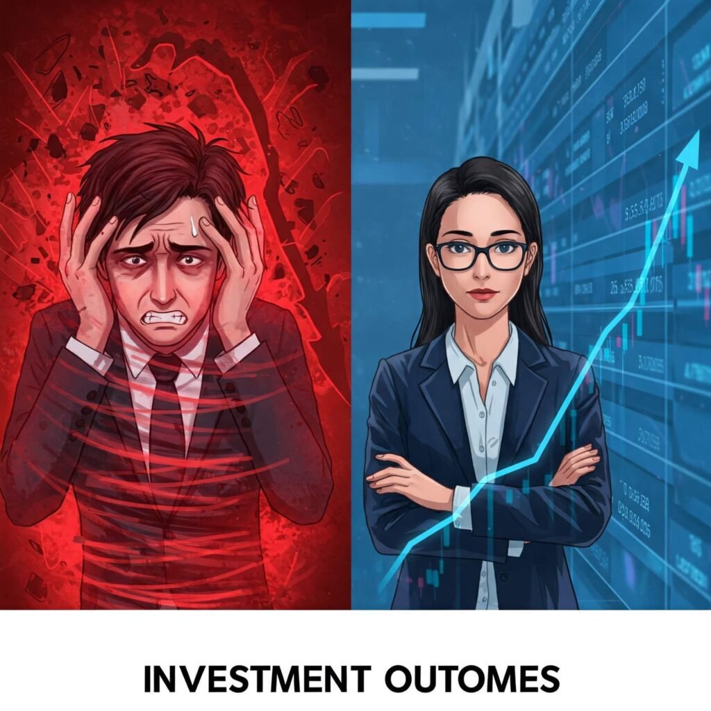 Stressed vs. Calm Investor