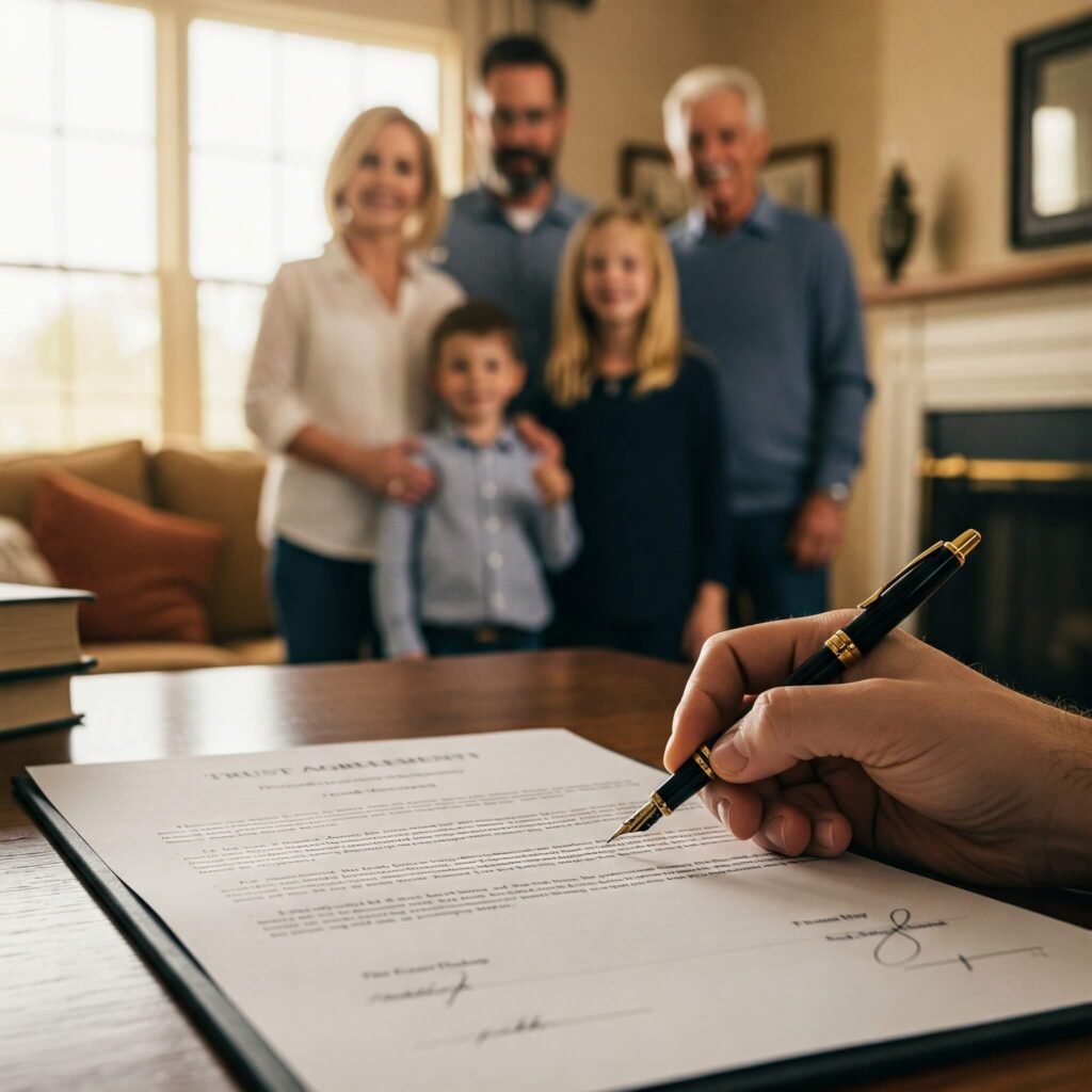 Trust Agreement Signing