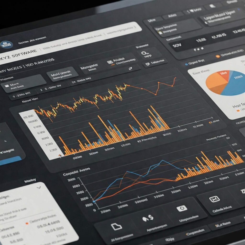 "XYZ Software Dashboard"