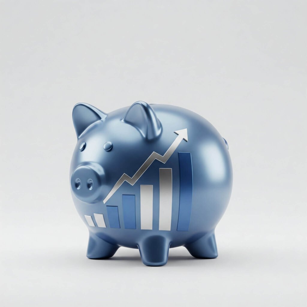 Wealth Growth Piggy Bank