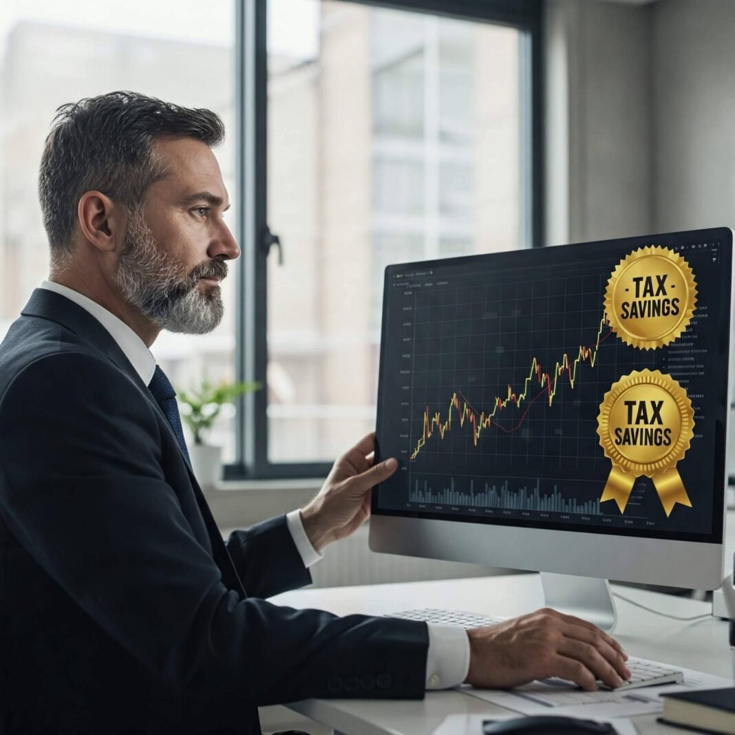 Confident investor, tax savings chart